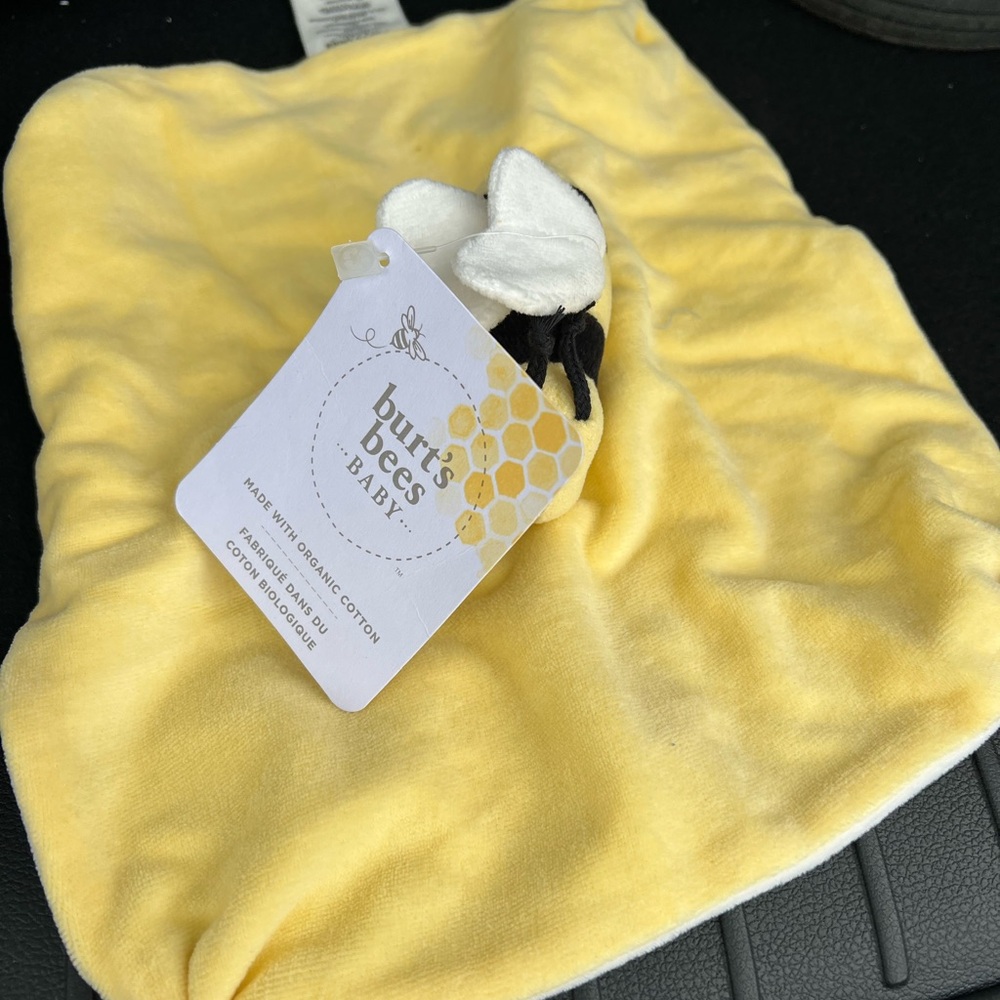 Burt's Bees Baby Soft Yellow Comfort Blanket